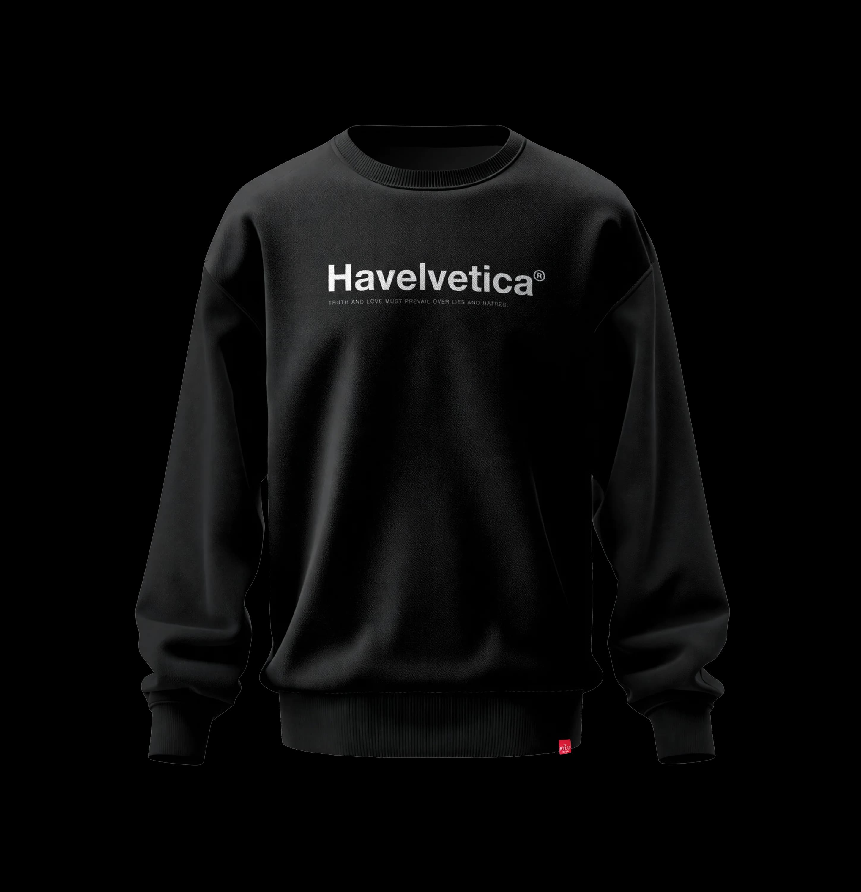 Havelvetica® mikina – pohled 1